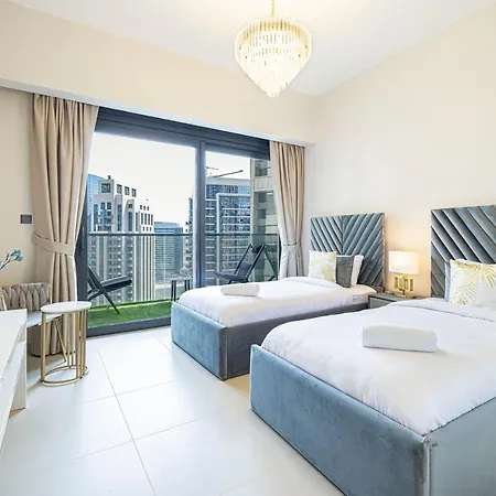 Magnificent Brand New Lux 2 Bedroom Opera District Dubai Exterior photo